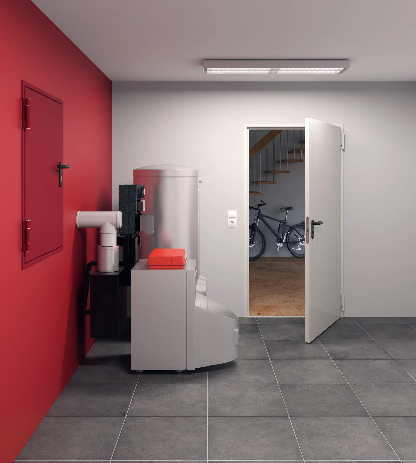 Europas meistverkaufte Heizungskellertür Hörmann H8-5